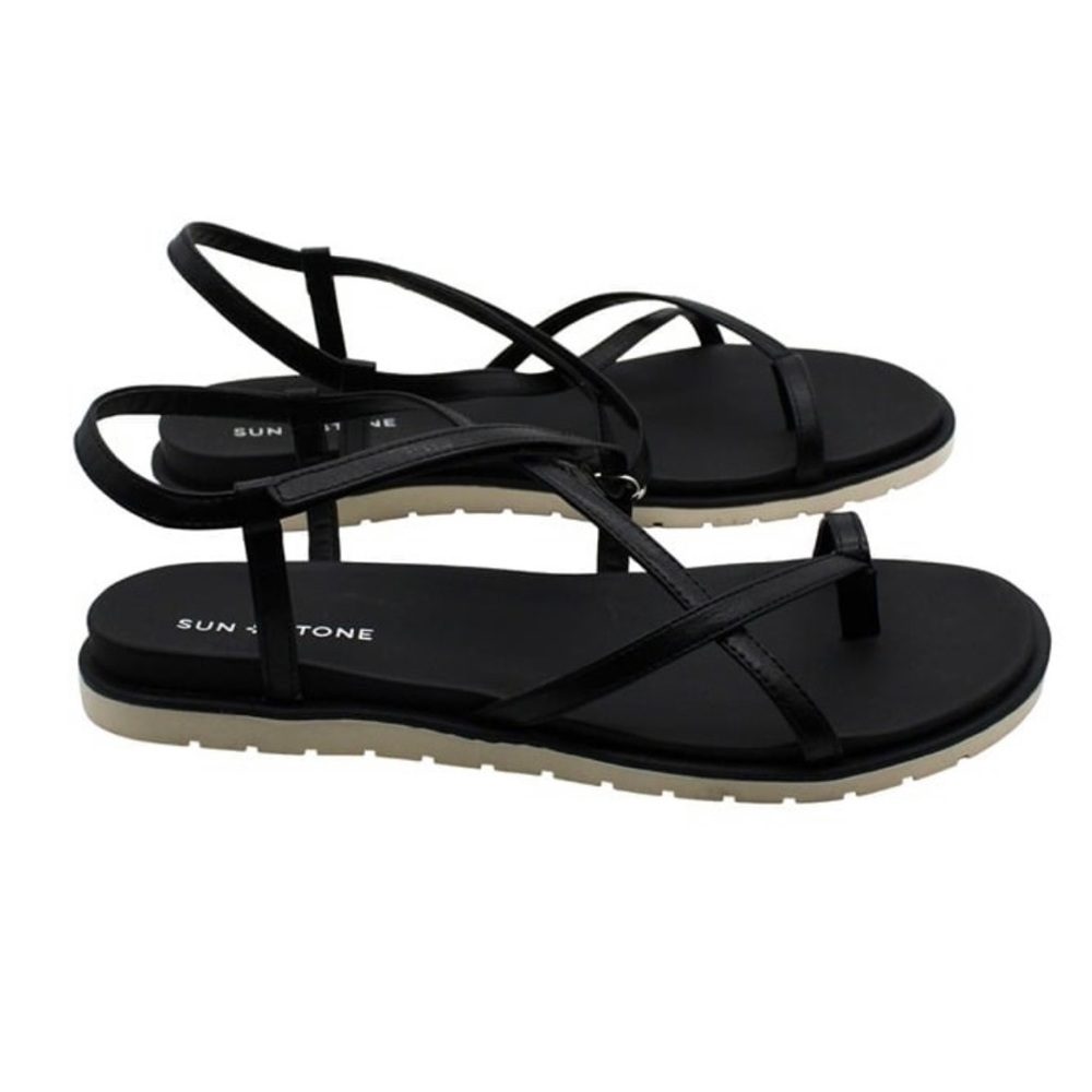 Sun + Stone Flat Sandals Size 11